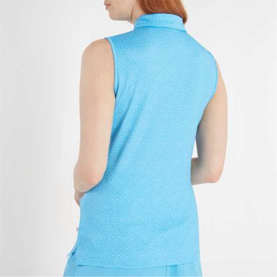 Calvin Klein Golf G Slvls Polo Ld99 Htge Blue White Дрехи за голф