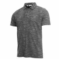 Мъжка Блуза С Яка Calvin Klein Golf Golf Aztec Polo Shirt Mens Charcoal Мъжки тениски с яка