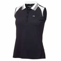 Calvin Klein Golf G Slvls Polo Ld99 Navy White Дрехи за голф