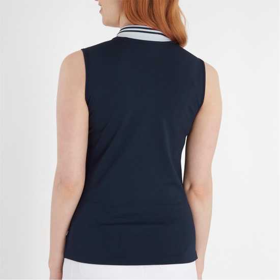 Дрехи за голф Calvin Klein Golf G Slvls Polo Ld99 Navy White Calvin Klein Golf G Slvls Polo Ld99 Navy White Дрехи за голф