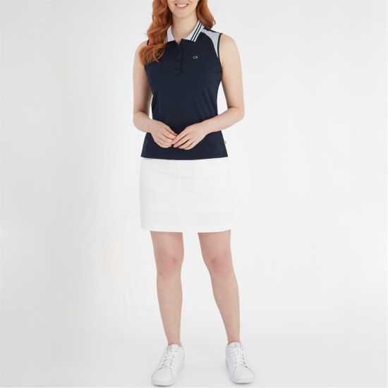 Дрехи за голф Calvin Klein Golf G Slvls Polo Ld99 Navy White Calvin Klein Golf G Slvls Polo Ld99 Navy White Дрехи за голф