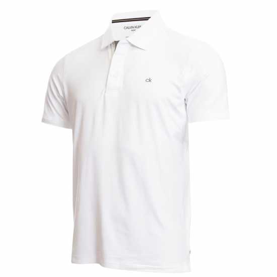 Блуза С Яка Calvin Klein Golf Newport Polo Shirt White Мъжки тениски с яка