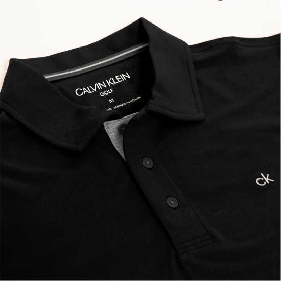 Блуза С Яка Calvin Klein Golf Newport Polo Shirt Black Мъжки тениски с яка