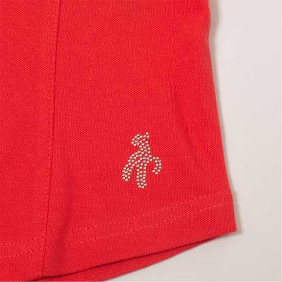 Дрехи за голф Блуза С Яка Calvin Klein Golf Lamb Nadia Sleeveless Polo Shirt Womens Poppy Блуза С Яка Calvin Klein Golf Lamb Nadia Sleeveless Polo Shirt Womens Poppy Дрехи за голф