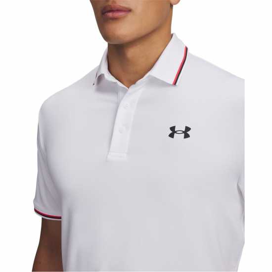 Under Armour Ribbed Polo Sn99 Бяло 