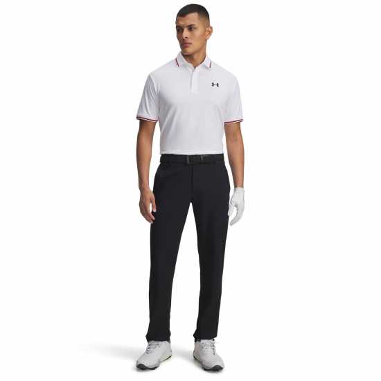 Under Armour Ribbed Polo Sn99 Бяло 