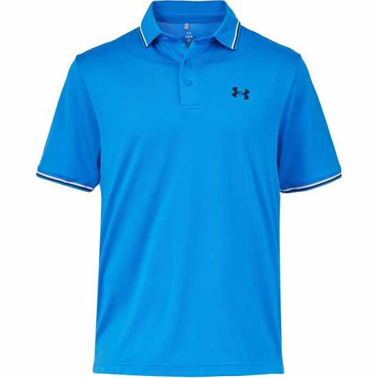 Under Armour Ribbed Polo Sn99 Синьо 