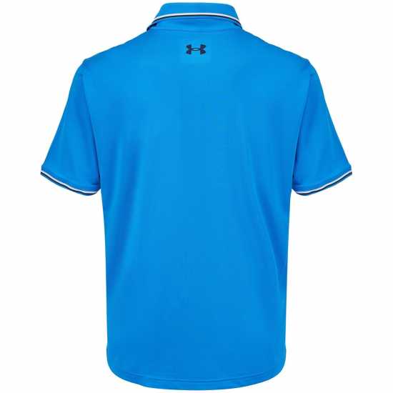 Under Armour Ribbed Polo Sn99 Синьо 