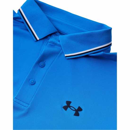 Under Armour Ribbed Polo Sn99 Синьо 