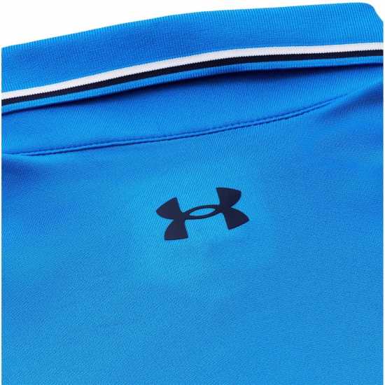 Under Armour Ribbed Polo Sn99 Синьо 