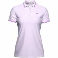 Блуза С Яка Under Armour Zinger Pique Polo Shirt Ladies Purple Дамски тениски с яка