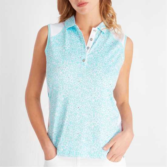 Дрехи за голф Calvin Klein Golf G Slvls Polo Ld99 Puzprnt Calvin Klein Golf G Slvls Polo Ld99 Puzprnt Дрехи за голф