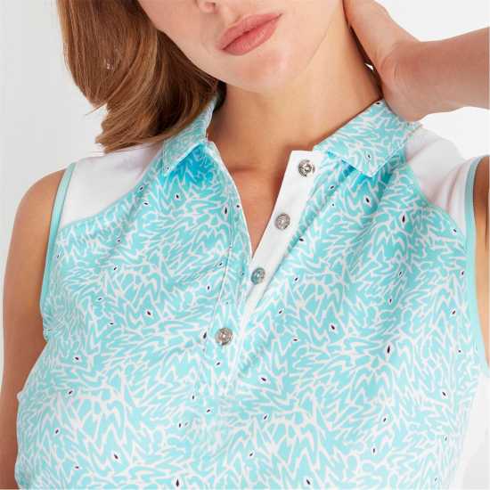 Дрехи за голф Calvin Klein Golf G Slvls Polo Ld99 Puzprnt Calvin Klein Golf G Slvls Polo Ld99 Puzprnt Дрехи за голф