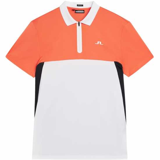 Дрехи за голф J Lindeberg Golf Kohen Polo Sn99 Горещ Корал J Lindeberg Golf Kohen Polo Sn99 Горещ Корал Дрехи за голф