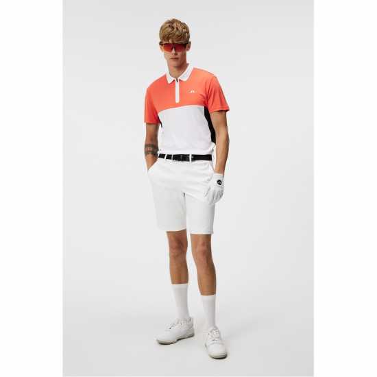 Дрехи за голф J Lindeberg Golf Kohen Polo Sn99 Горещ Корал J Lindeberg Golf Kohen Polo Sn99 Горещ Корал Дрехи за голф