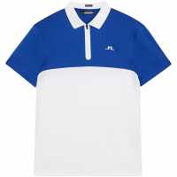 J Lindeberg Golf Kohen Polo Sn99 Содалитово синьо Дрехи за голф
