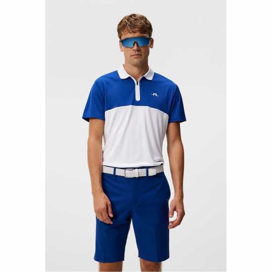 Дрехи за голф J Lindeberg Golf Kohen Polo Sn99 Содалитово синьо J Lindeberg Golf Kohen Polo Sn99 Содалитово синьо Дрехи за голф