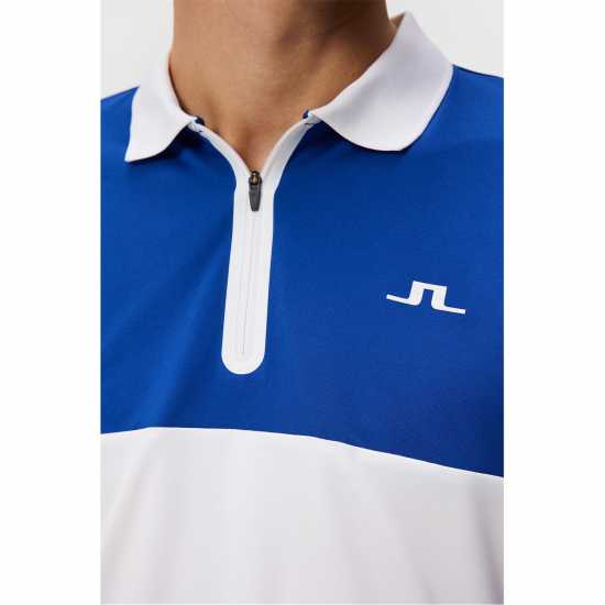 Дрехи за голф J Lindeberg Golf Kohen Polo Sn99 Содалитово синьо J Lindeberg Golf Kohen Polo Sn99 Содалитово синьо Дрехи за голф