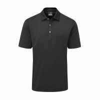 Oscar Jacobson Блуза С Яка Polo Shirt Black Мъжки тениски с яка