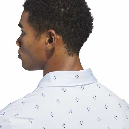 Adidas Блуза С Яка Men's Short Sleeve Performance Polo Shirt Crystal Sky 