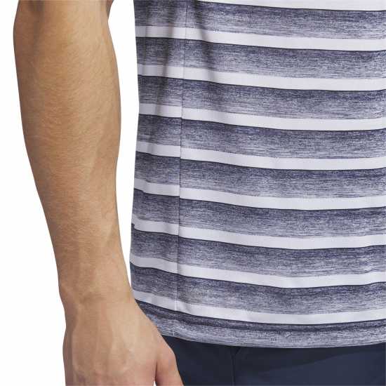 Adidas Блуза С Яка Two-Color Striped Golf Polo Shirt Adults  Мъжки тениски с яка