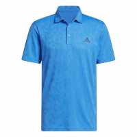 Adidas Блуза С Яка Men's Short Sleeve Performance Polo Shirt Lucid Ray Blue 