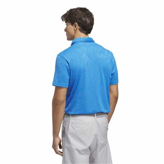 Adidas Блуза С Яка Men's Short Sleeve Performance Polo Shirt Lucid Ray Blue 