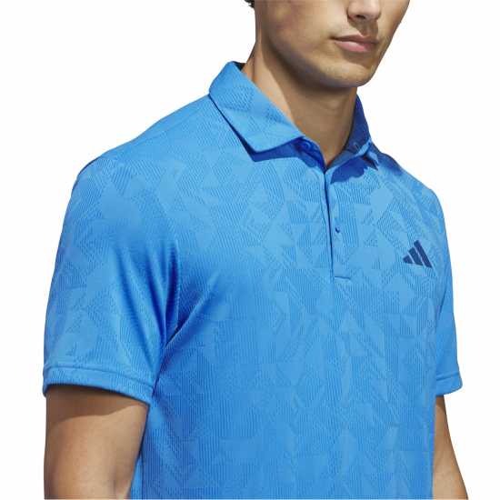 Adidas Блуза С Яка Men's Short Sleeve Performance Polo Shirt Lucid Ray Blue 