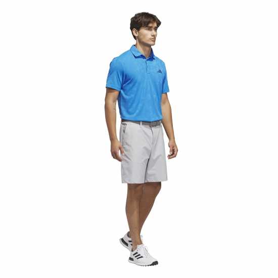 Adidas Блуза С Яка Men's Short Sleeve Performance Polo Shirt Lucid Ray Blue 