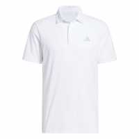 Adidas Блуза С Яка Men's Short Sleeve Performance Polo Shirt White 