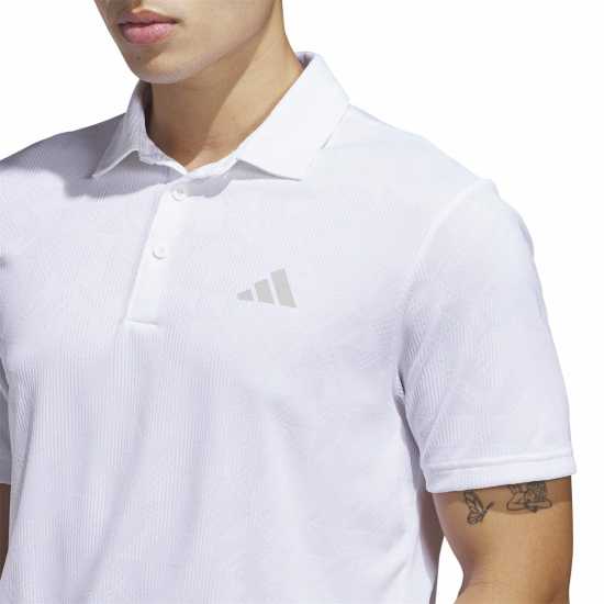 Adidas Блуза С Яка Men's Short Sleeve Performance Polo Shirt White 