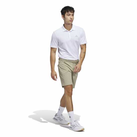 Adidas Блуза С Яка Men's Short Sleeve Performance Polo Shirt White 