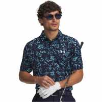 Under Armour Блуза С Яка Men's Short Sleeve Performance Polo Shirt Navy/Blue/White 
