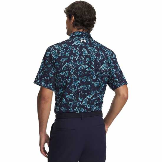 Under Armour Блуза С Яка Men's Short Sleeve Performance Polo Shirt Navy/Blue/White 