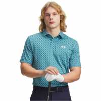 Under Armour Блуза С Яка Men's Short Sleeve Performance Polo Shirt Blue/White 