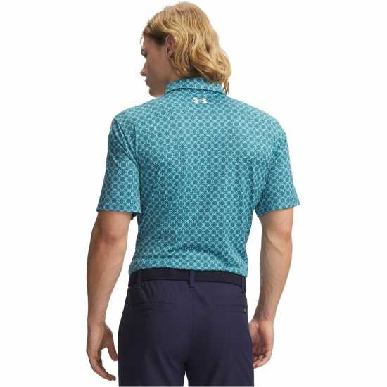 Under Armour Блуза С Яка Men's Short Sleeve Performance Polo Shirt Blue/White 