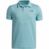 Under Armour Блуза С Яка Kids' Short Sleeve Performance Polo Shirt Blue Haze 