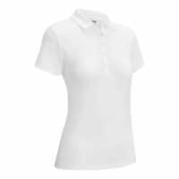 Callaway Детска Блуза С Яка Solid Polo Shirt Junior Girls Bright White Детски тениски тип поло