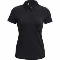 Under Armour Playoff Short Sleeve Polo Womens Black/Jet Grey Дамски тениски с яка