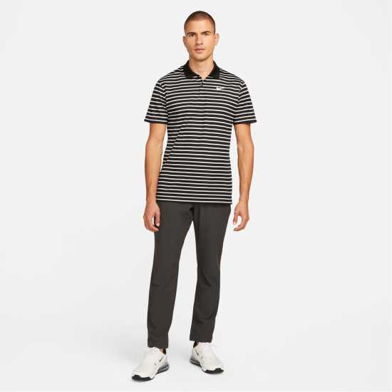 Dri-fit Victory Men's Striped Golf Polo  - Мъжко облекло за едри хора