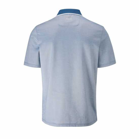 Блуза С Яка Farah Golf Polo Shirt DskBlu/LtBlu Мъжки тениски с яка