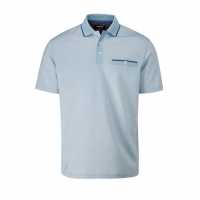 Блуза С Яка Farah Golf Polo Shirt FrBluGry/DskBlu Мъжки тениски с яка