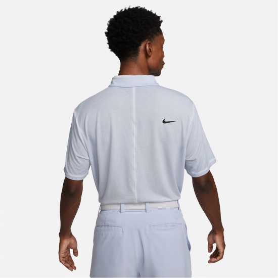 Nike Dri-FIT Tour Men's Washed Golf Polo Oxy Purple/Blk Мъжко облекло за едри хора