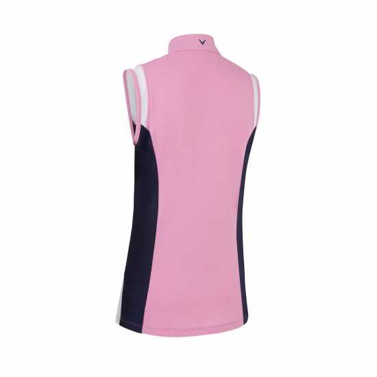 Callaway Блуза С Яка Colour Block Polo Shirt Womens Pink Sunset Дамски тениски с яка