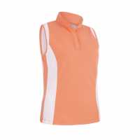 Callaway Блуза С Яка Colour Block Polo Shirt Womens Persimmon Дамски тениски с яка