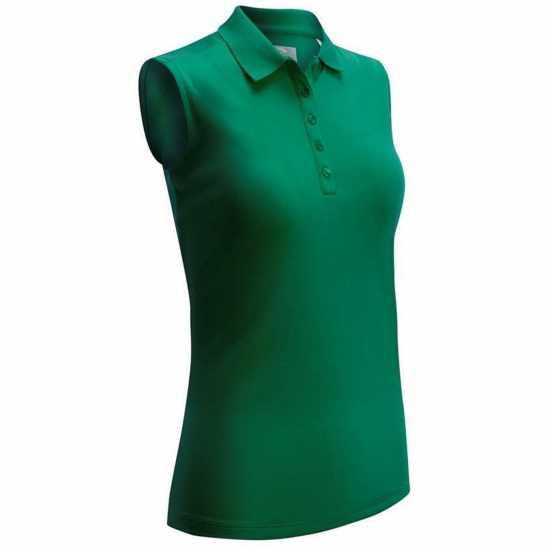 Callaway Short Sleeve Swing Tech Polo Womens Голф зелено Дрехи за голф