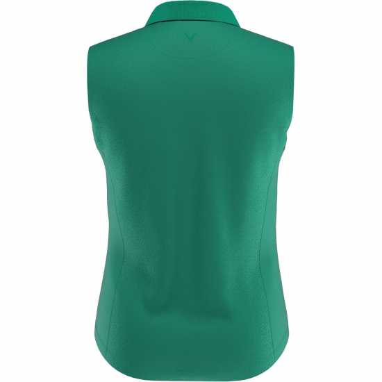 Callaway Short Sleeve Swing Tech Polo Womens Голф зелено Дрехи за голф