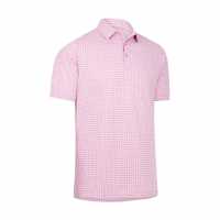 Callaway Мъжка Блуза С Яка Golf Polo Shirt Mens Pnk Snst Htr Мъжки тениски с яка