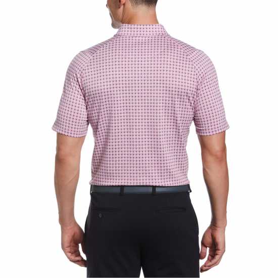 Callaway Мъжка Блуза С Яка Golf Polo Shirt Mens Pnk Snst Htr Мъжки тениски с яка