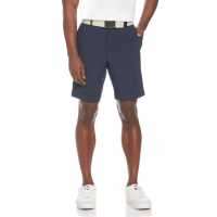 Original Penguin Golf Colour Block T-Shirt Черна Ирис Мъжко облекло за едри хора